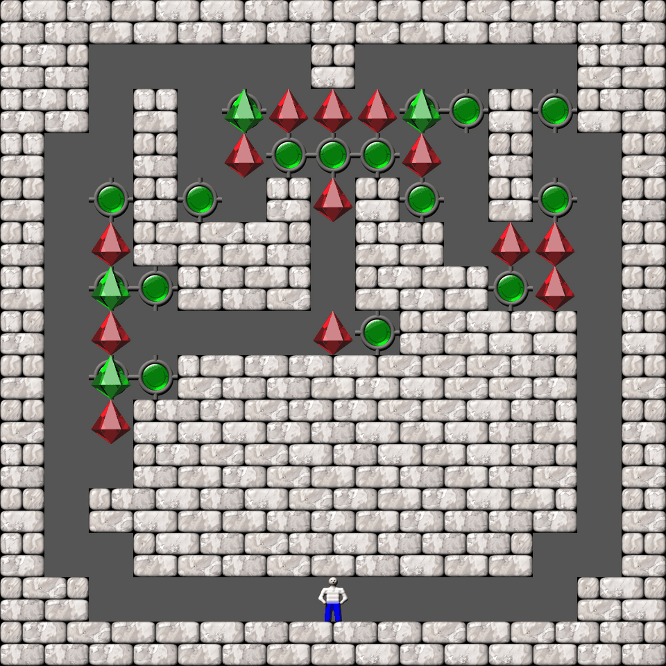 Sokoban More Bugs collections level 379